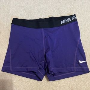 Purple Nike Pros